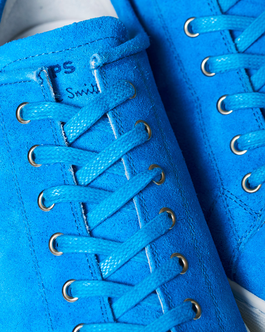 Herren | PS Paul Smith Miyata Suede Sneaker Cobalt Blue | PS Paul Smith | Miyata Suede Sneaker Cobalt Blue