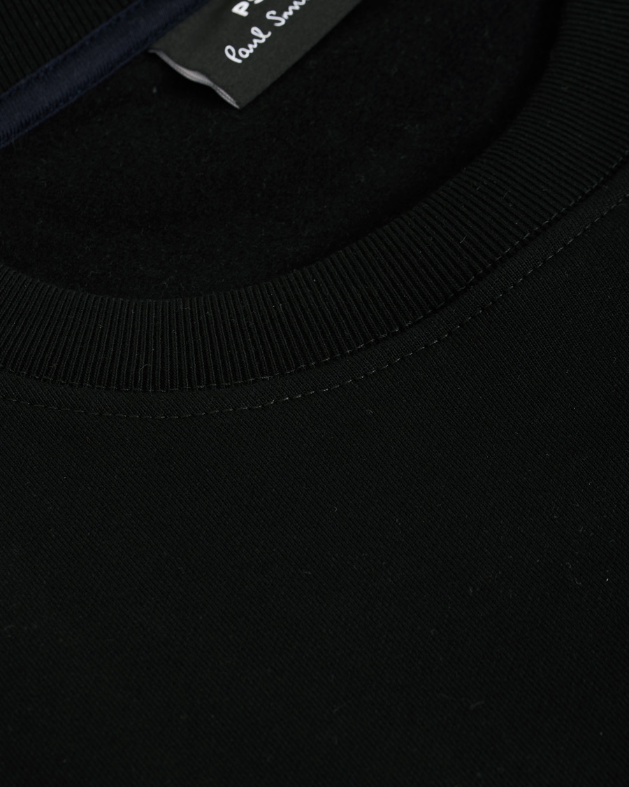 Herren | Pullover | PS Paul Smith | Organic Cotton Halo Zebra Sweatshirt Black