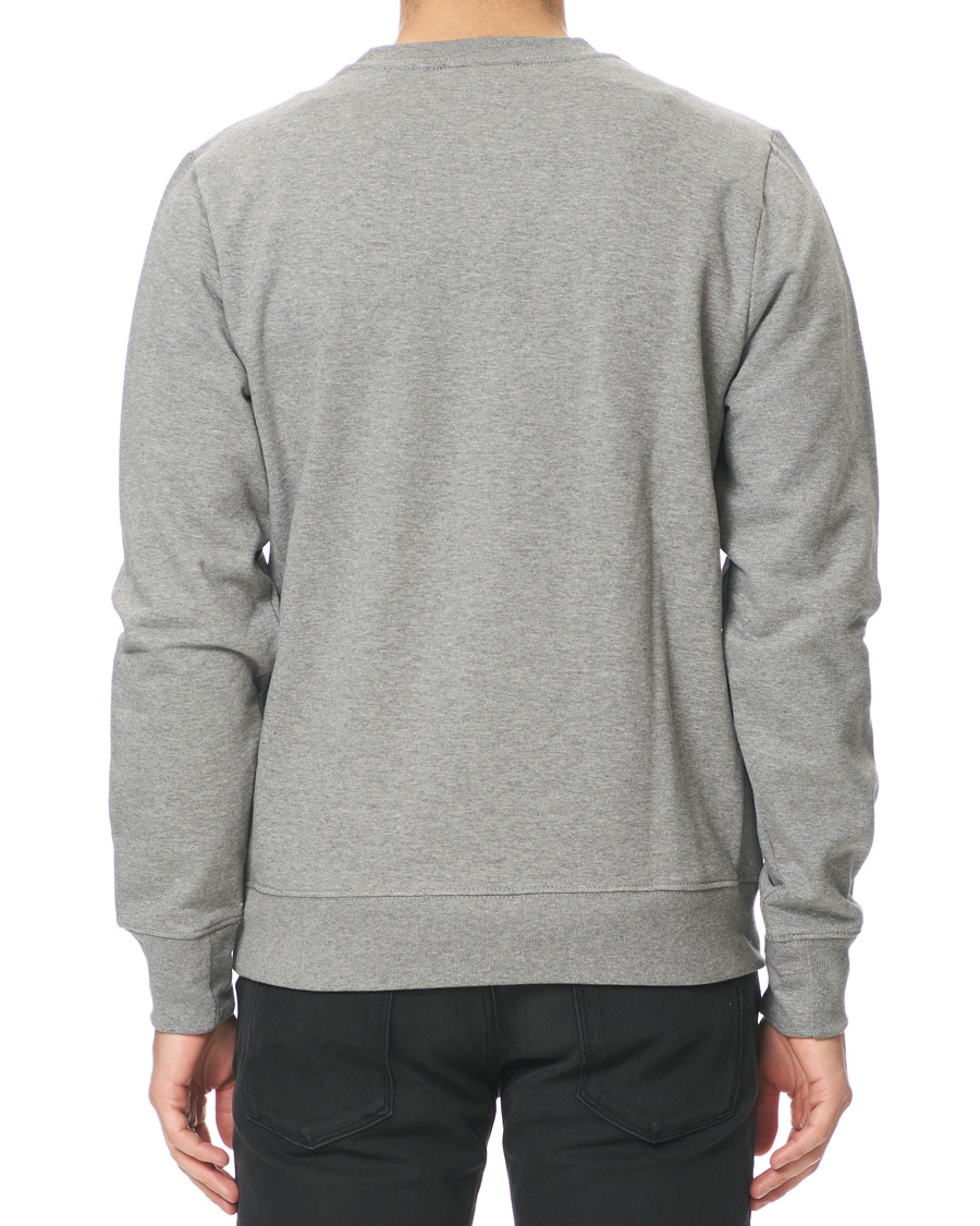 Herren | Pullover | PS Paul Smith | Organic Cotton Halo Zebra Sweatshirt Grey Melange