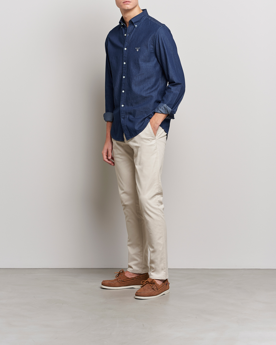 Herren | Hosen | GANT | Slim Fit Tech Prep Chino Putty