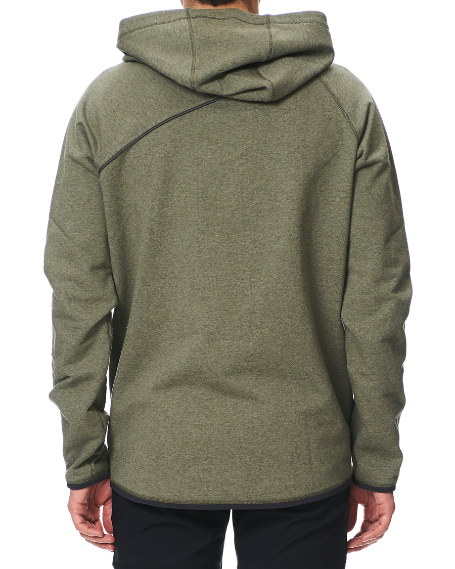 Herren | Pullover | Klättermusen | Falen Hooded Sweatshirt Dusty Green