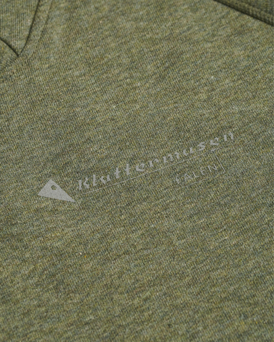 Herren | Pullover | Klättermusen | Falen Hooded Sweatshirt Dusty Green