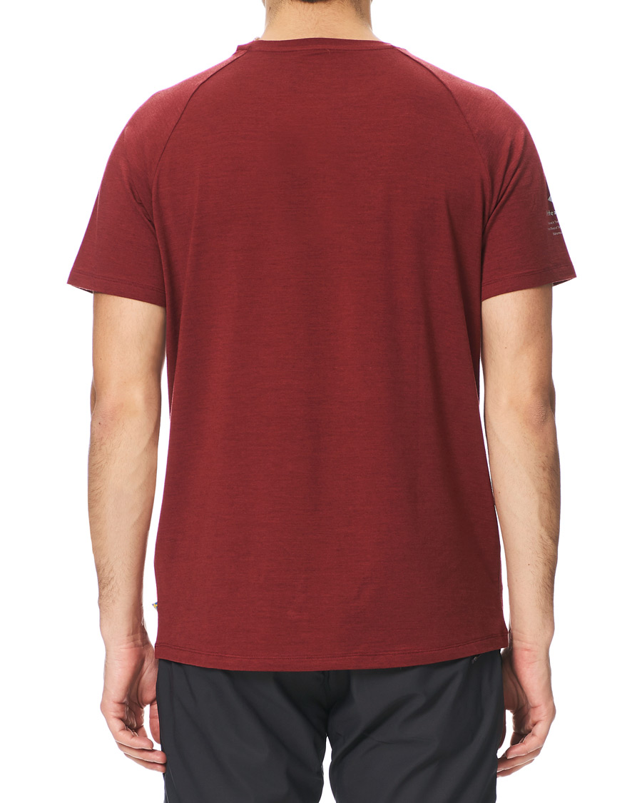 Herren | T-Shirts | Klättermusen | Fafne Active Baselayer Tee Burnt Russet