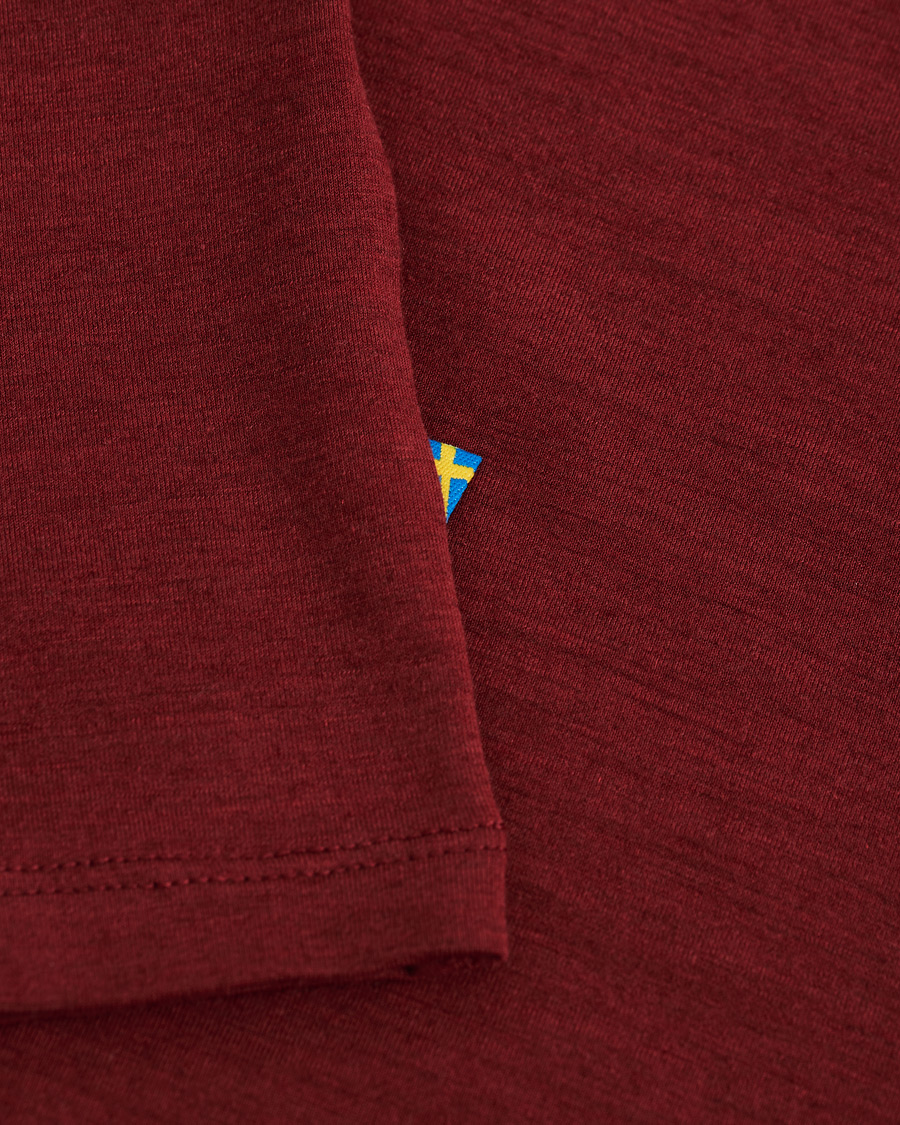 Herren | T-Shirts | Klättermusen | Fafne Active Baselayer Tee Burnt Russet