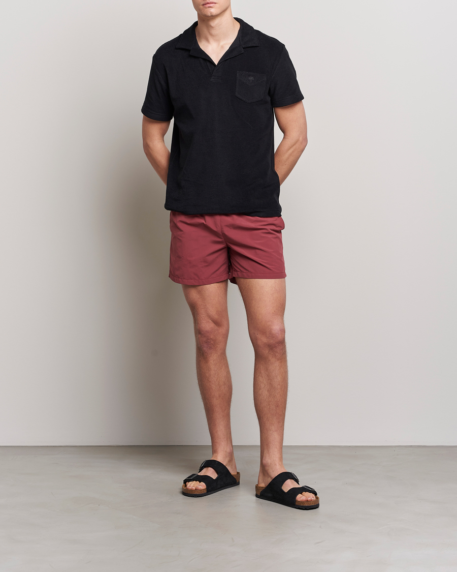 Herren | Badehosen | Ripa Ripa | Plain Swimshorts Soft Red