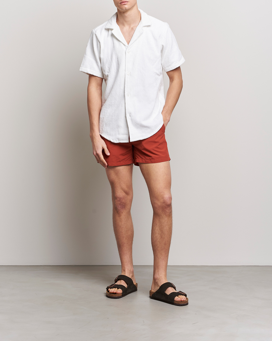 Herren | Badehosen | Ripa Ripa | Plain Swimshorts Orange