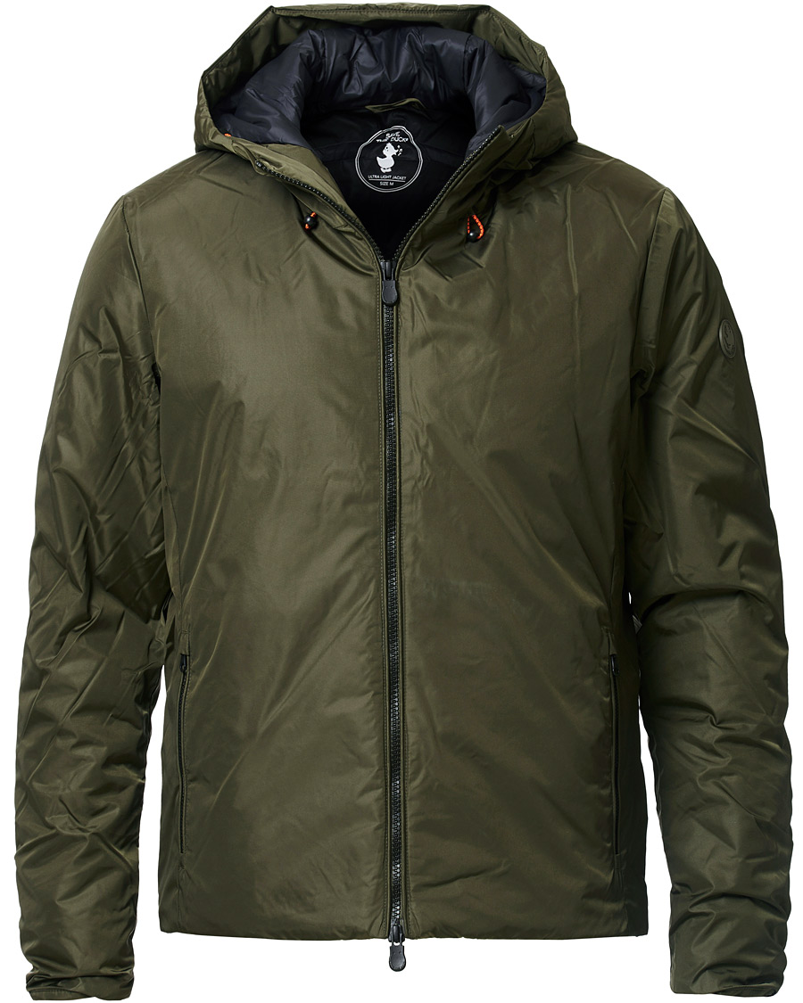 Herren | Jacken | Save The Duck | Lightweight Shiny Jacket Dusty Olive