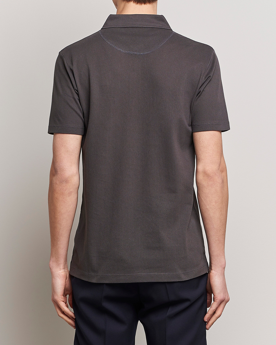 Herren | Poloshirts | Sunspel | Riviera Polo Shirt Charcoal