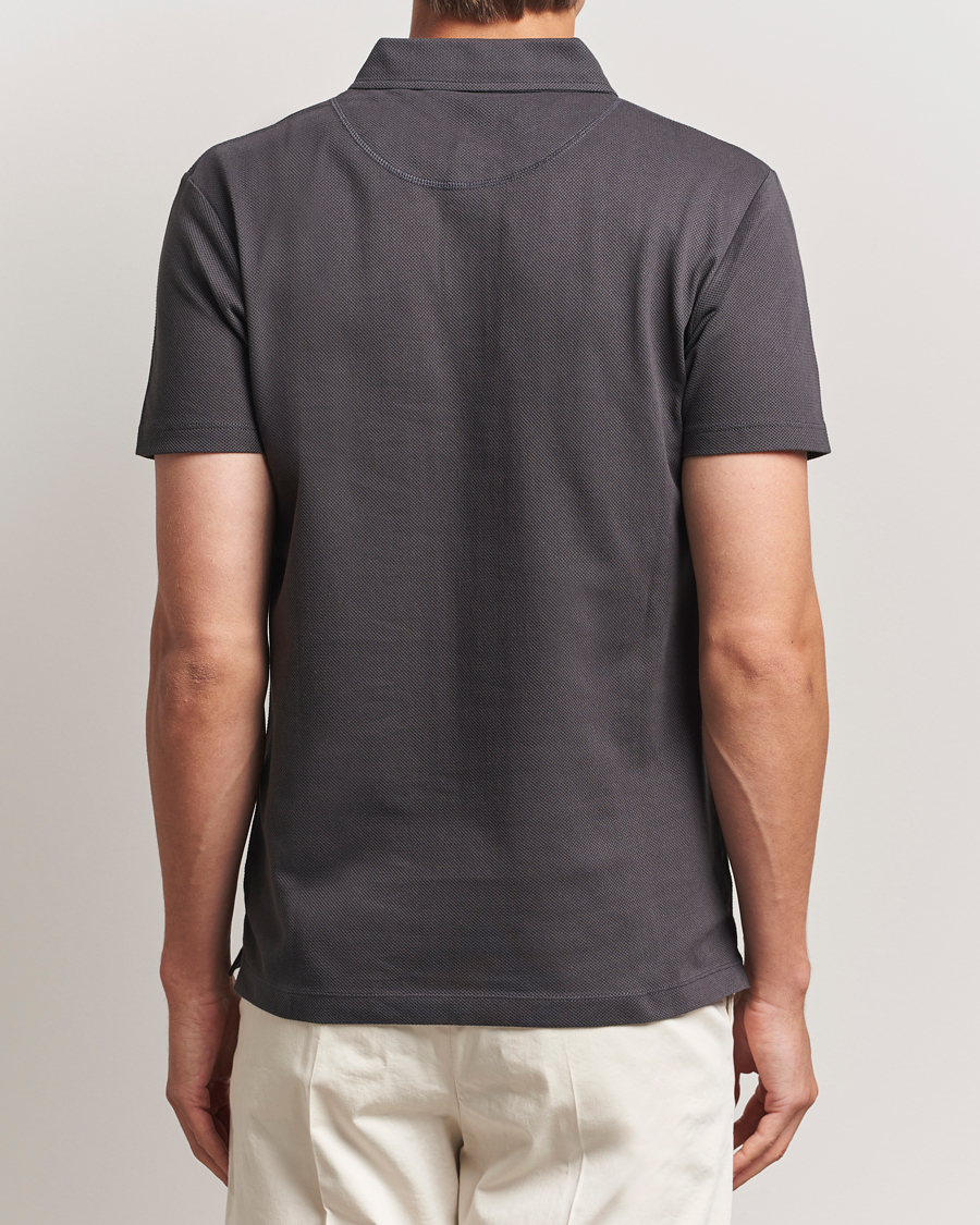 Herren | Poloshirts | Sunspel | Riviera Polo Shirt Charcoal