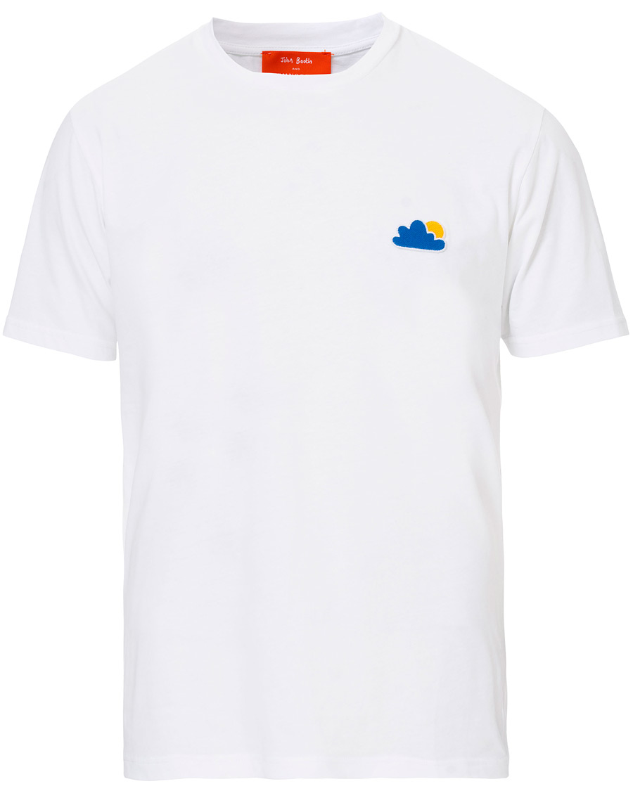 Herren | T-Shirts | Sunspel | John Booth Colab Organic Tee White XXL