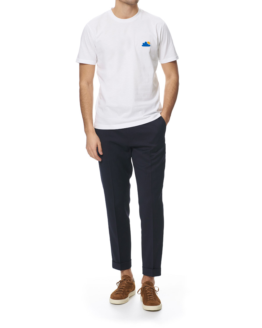 Herren | T-Shirts | Sunspel | John Booth Colab Organic Tee White XXL