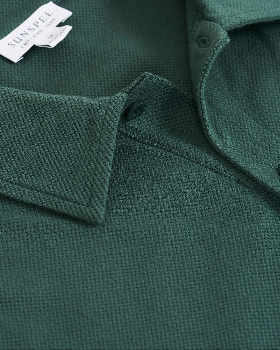 Herren | Poloshirts | Sunspel | Riviera Polo Shirt Racing Green