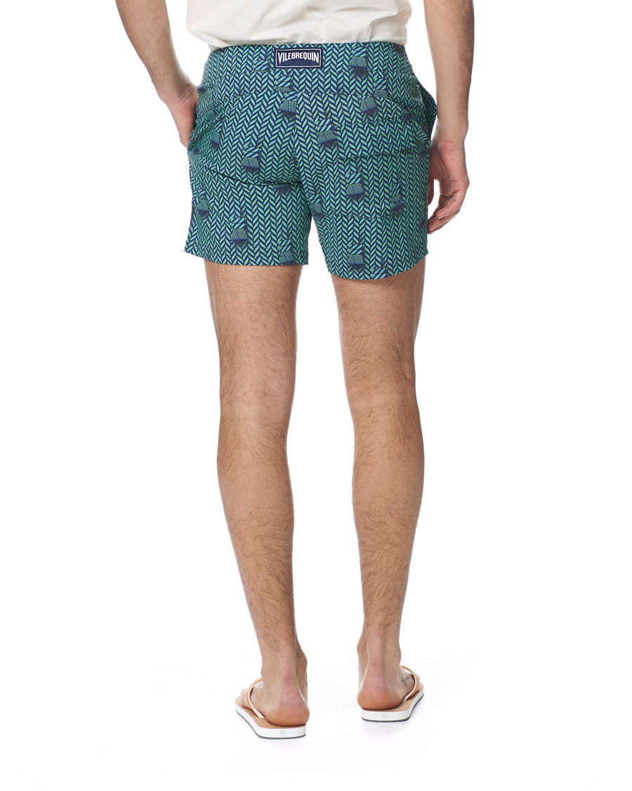 Herren | Badehosen | Vilebrequin | Merise Superflex Maharadjah Swim Shorts Bleu Batik