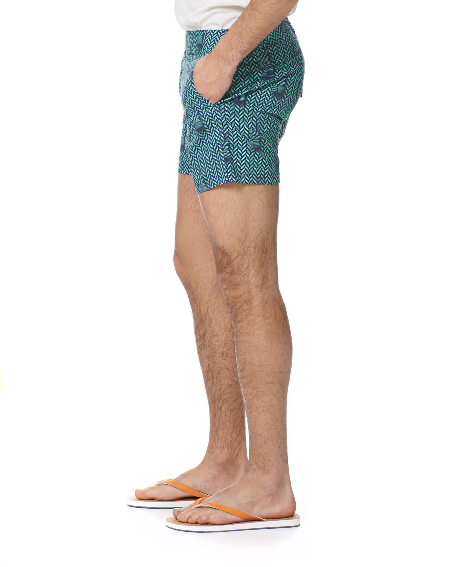 Herren | Badehosen | Vilebrequin | Merise Superflex Maharadjah Swim Shorts Bleu Batik