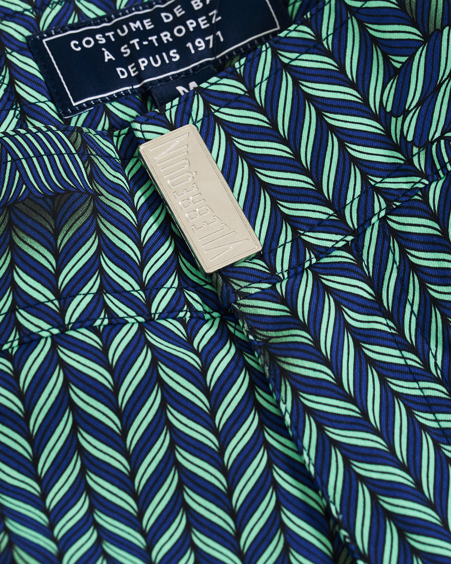 Herren | Badehosen | Vilebrequin | Merise Superflex Maharadjah Swim Shorts Bleu Batik