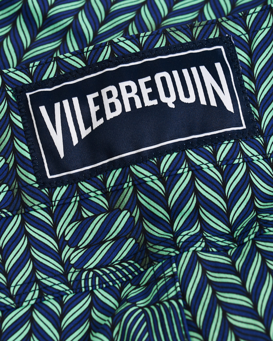 Herren | Badehosen | Vilebrequin | Merise Superflex Maharadjah Swim Shorts Bleu Batik