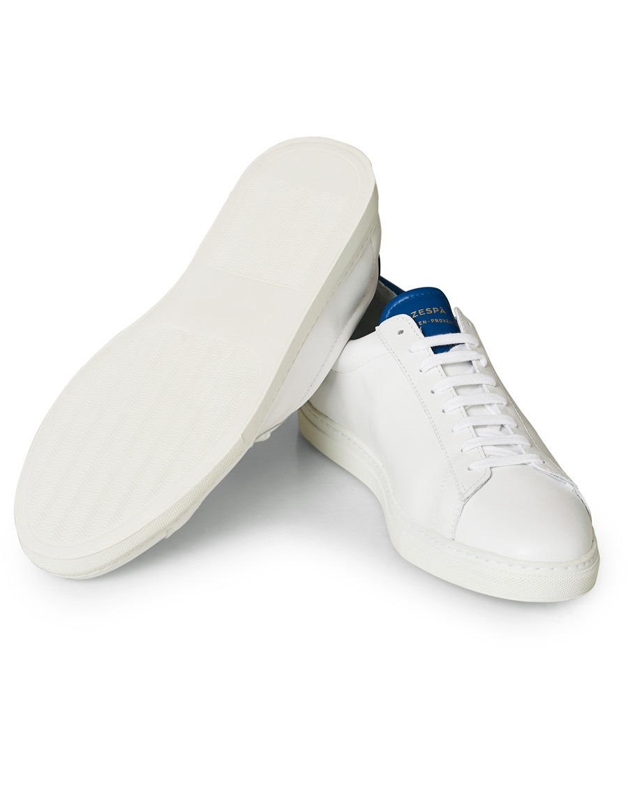 Herren | Zespà ZSP4 OG APLA Leather Sneakers White/Massila | Zespà | ZSP4 OG APLA Leather Sneakers White/Massila