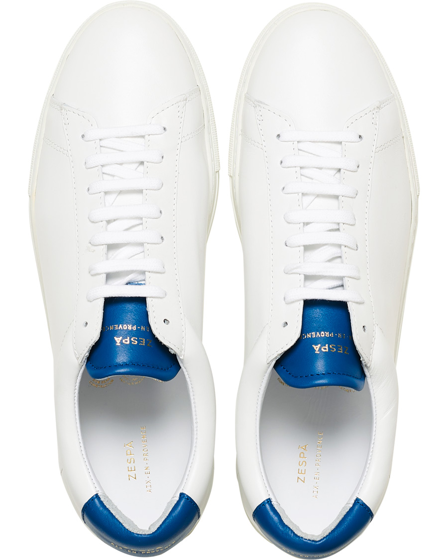 Herren | Zespà ZSP4 OG APLA Leather Sneakers White/Massila | Zespà | ZSP4 OG APLA Leather Sneakers White/Massila