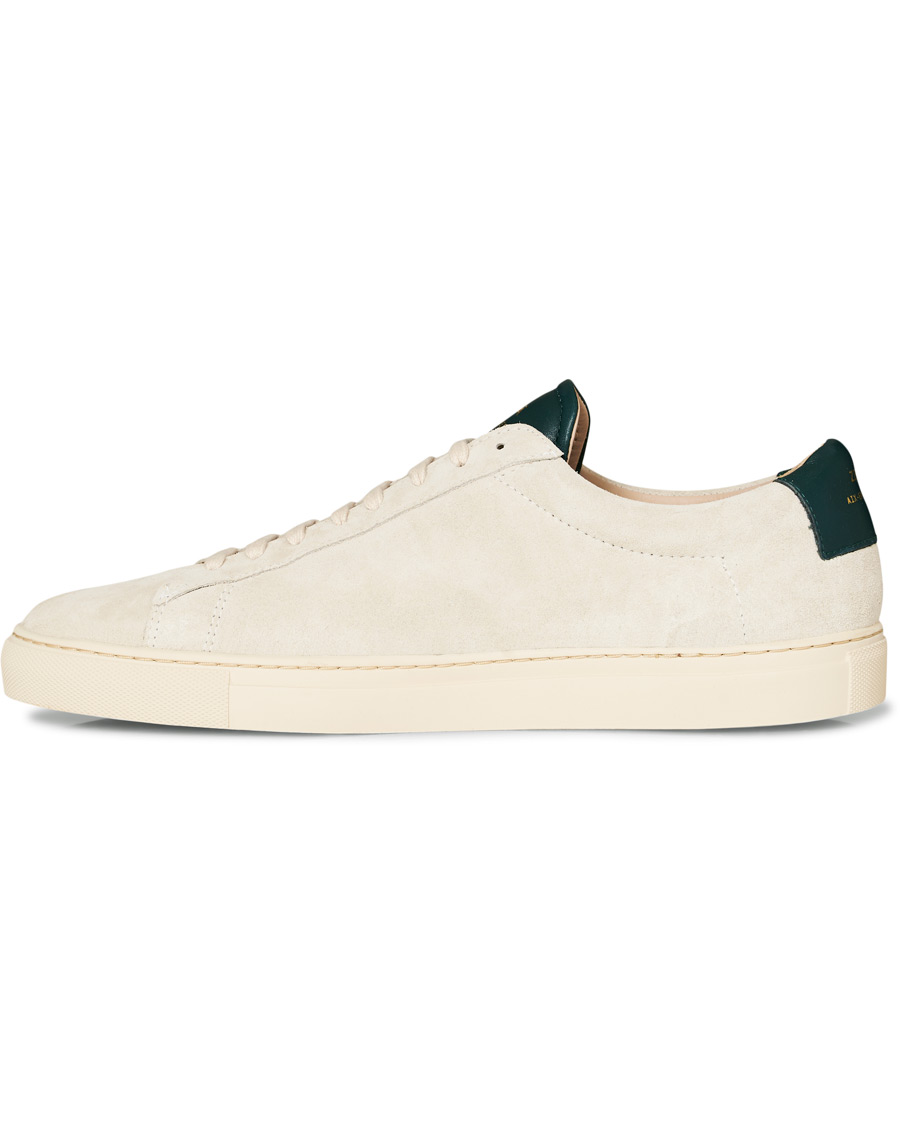 Herren | Zespà ZSP4 HGH Suede Sneakers Off White/Sapin | Zespà | ZSP4 HGH Suede Sneakers Off White/Sapin