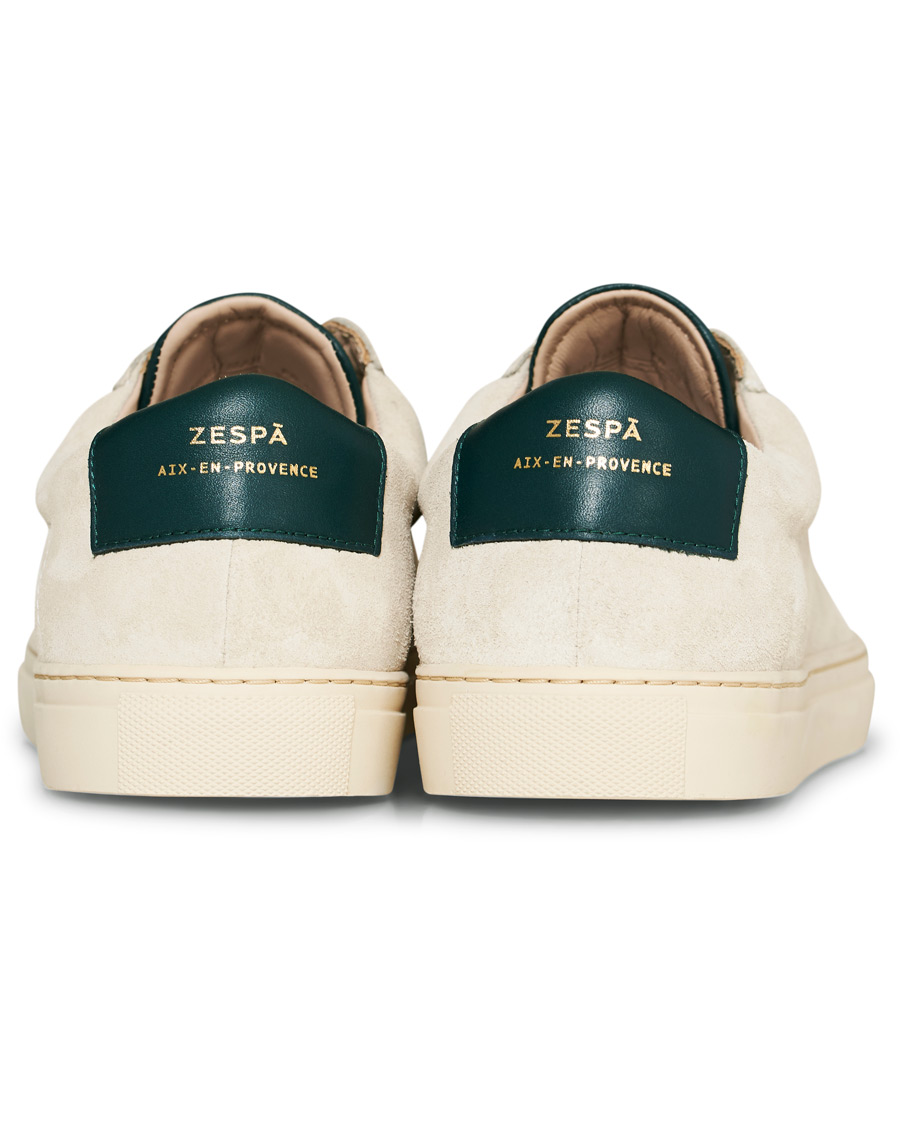Herren | Zespà ZSP4 HGH Suede Sneakers Off White/Sapin | Zespà | ZSP4 HGH Suede Sneakers Off White/Sapin