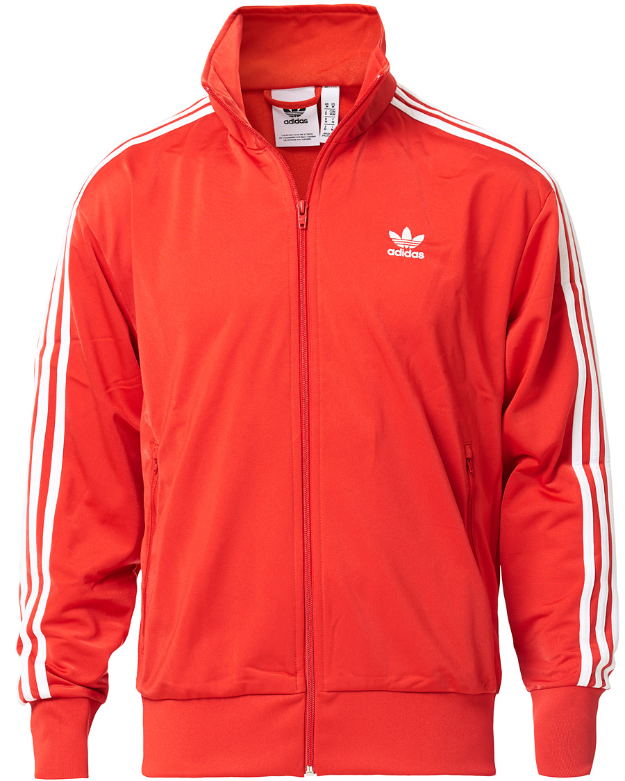 Herren | Pullover | adidas Originals | Firebird Full Zip Sweater Red