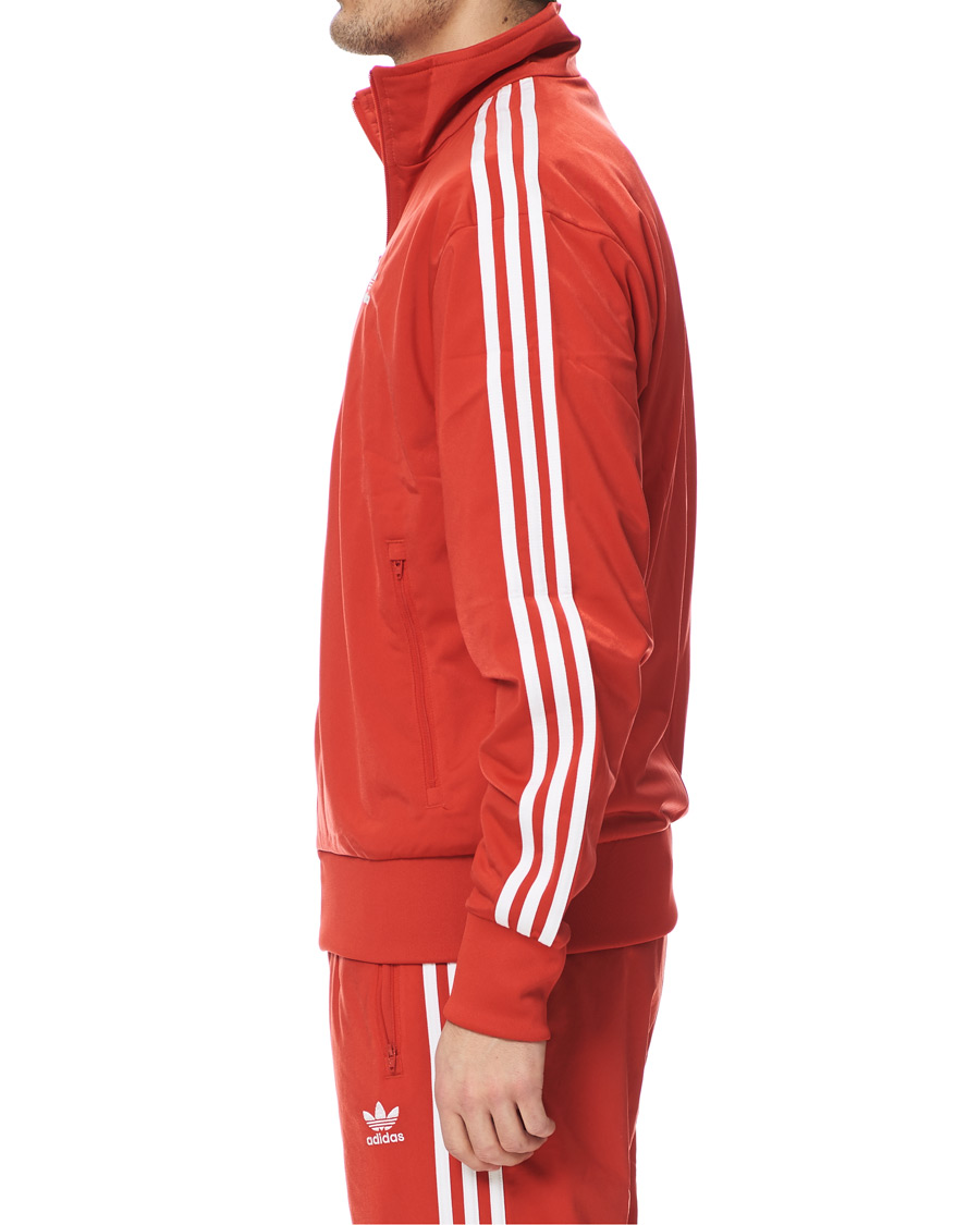 Herren | Pullover | adidas Originals | Firebird Full Zip Sweater Red