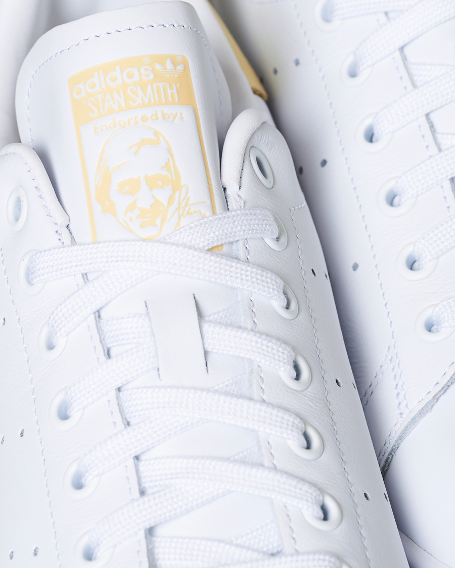 Herren | adidas Originals Stan Smith Sneaker White/Yellow | adidas Originals | Stan Smith Sneaker White/Yellow