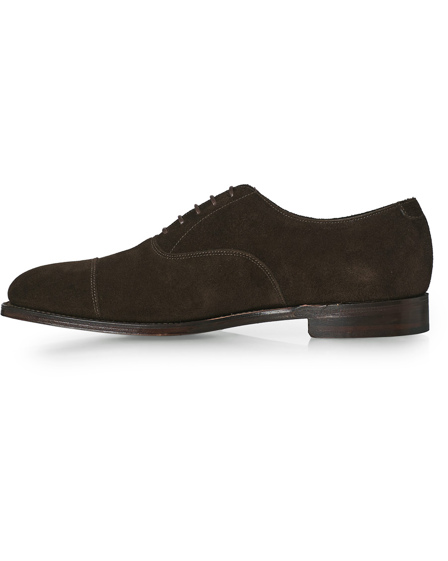 Herren | Loake 1880 Aldwych Oxford Dark Brown Suede | Loake 1880 | Aldwych Oxford Dark Brown Suede