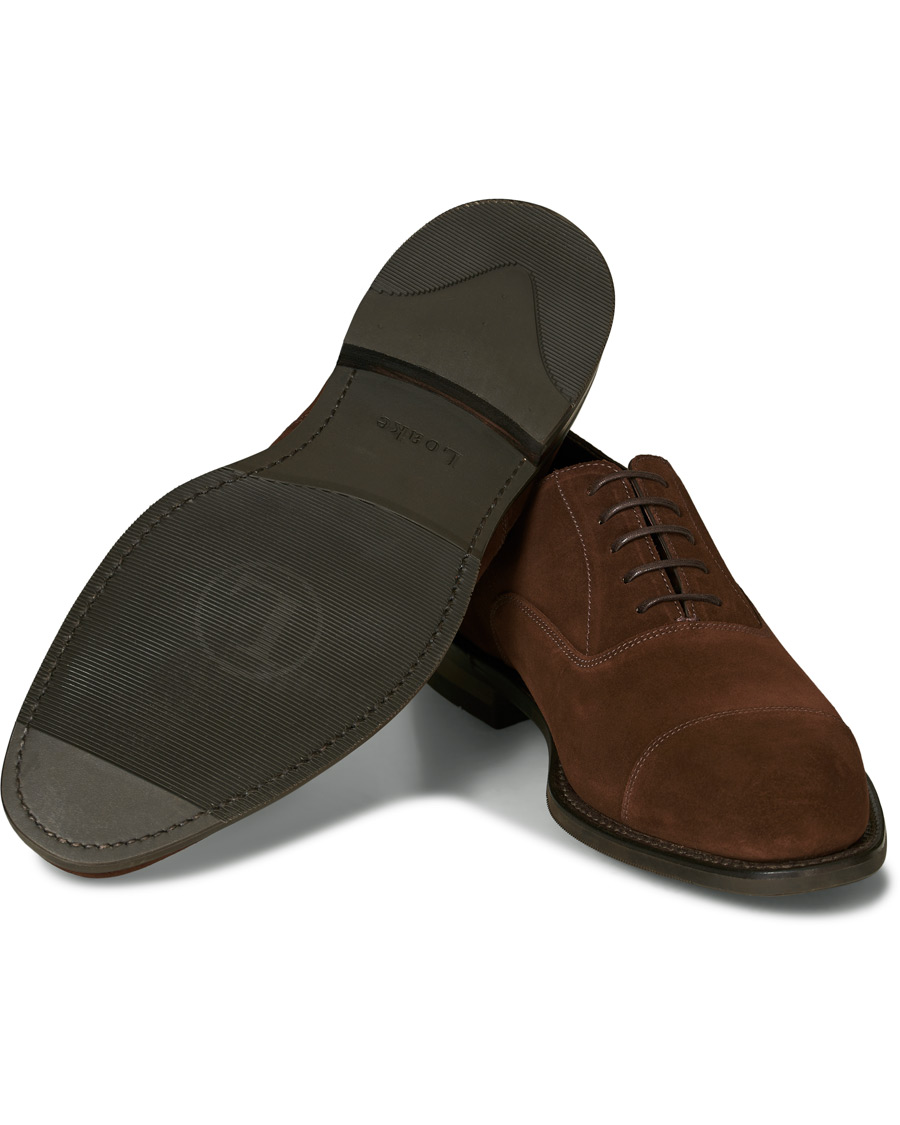 Herren | Loake 1880 Wesley Shadow Sole Dark Snuff Suede | Loake 1880 | Wesley Shadow Sole Dark Snuff Suede