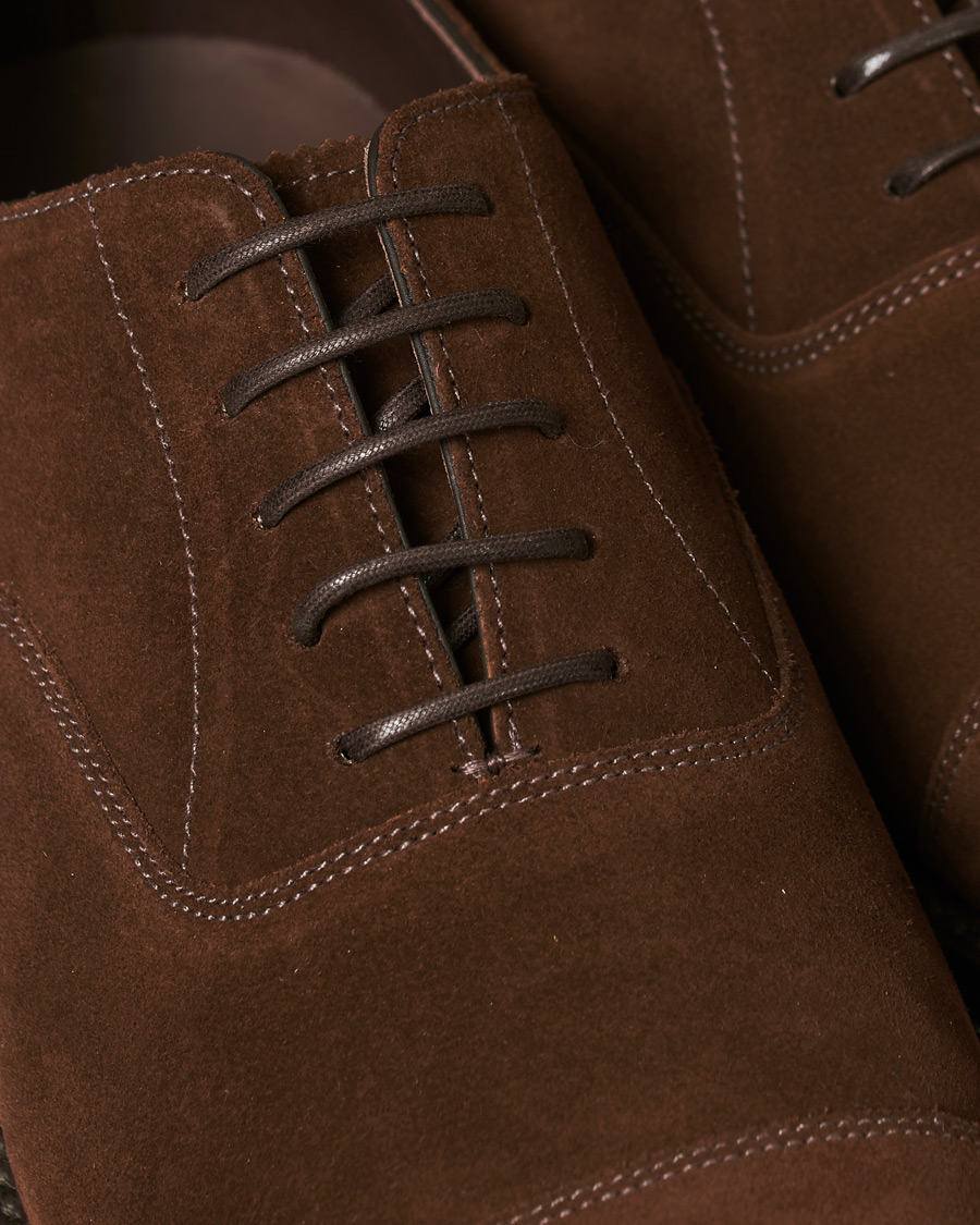 Herren | Loake 1880 Wesley Shadow Sole Dark Snuff Suede | Loake 1880 | Wesley Shadow Sole Dark Snuff Suede