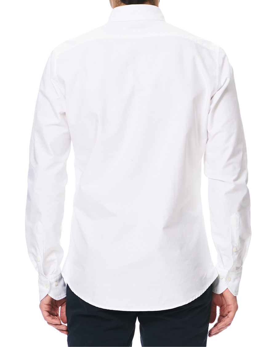 Herren | Hemden | Stenströms | Slimline Oxford Shirt White