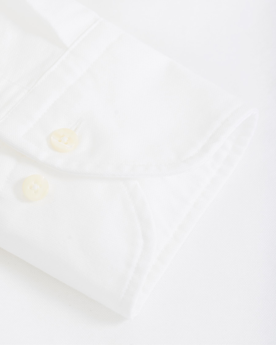 Herren | Hemden | Stenströms | Slimline Oxford Shirt White