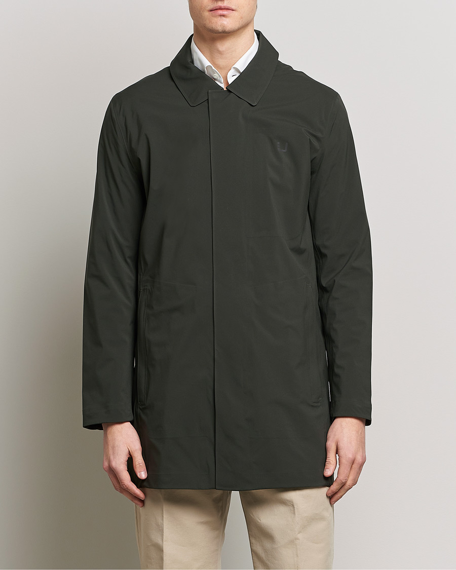 Herren | Minimalistische Jacken | UBR | Sky Fall Waterproof Coat Night Olive