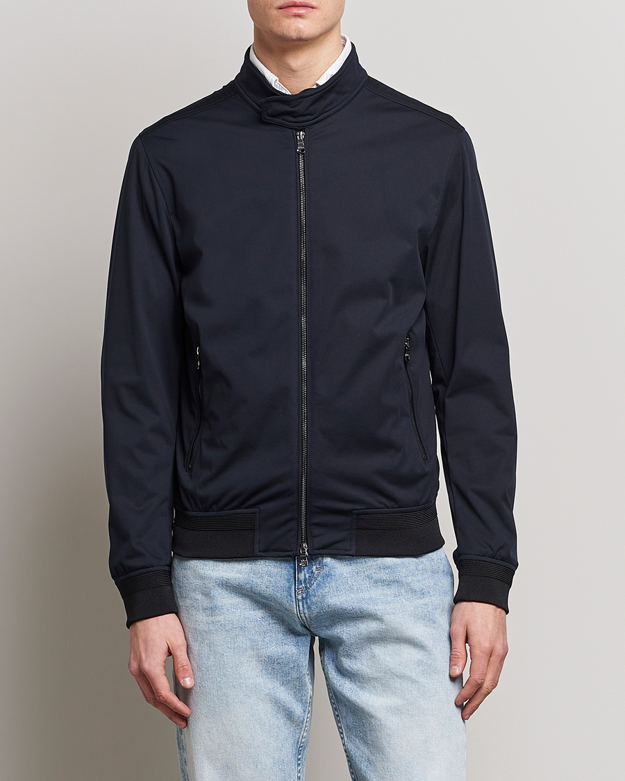 Herren |  | Oscar Jacobson | Harris Harrington Nylon Jacket Navy