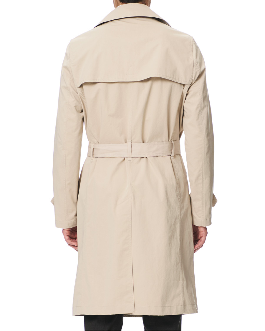 Herren | Jacken | Oscar Jacobson | Reace Double Breasted Trenchcoat Beige