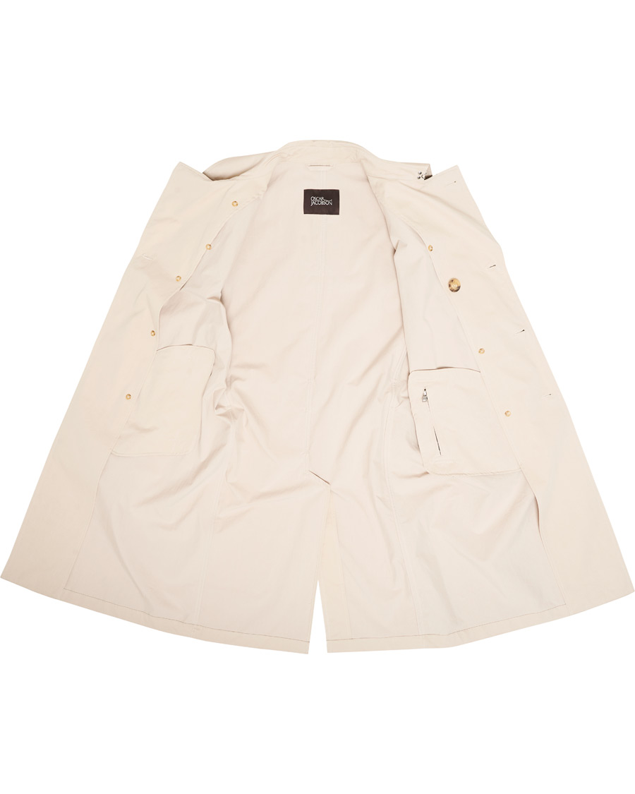 Herren | Jacken | Oscar Jacobson | Reace Double Breasted Trenchcoat Beige