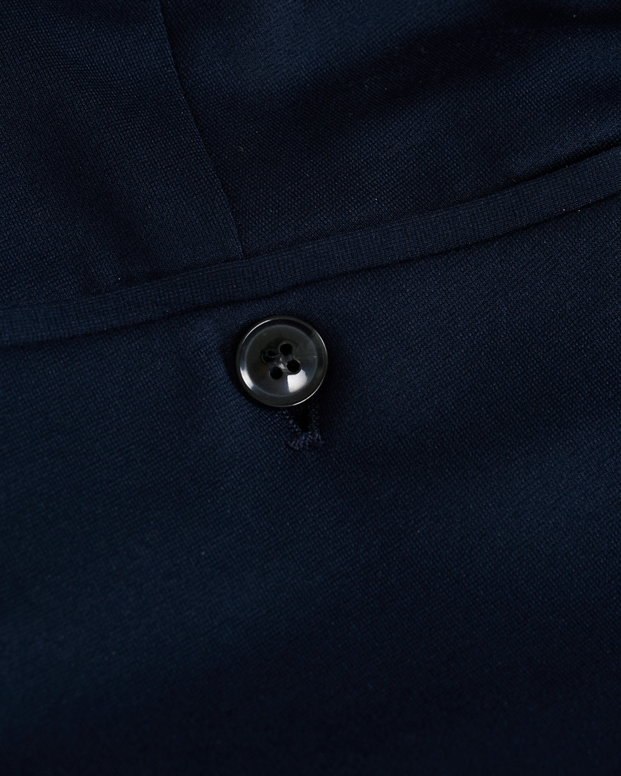 Herren | Hosen | Oscar Jacobson | Neil Jersey Drawstring Trousers Navy