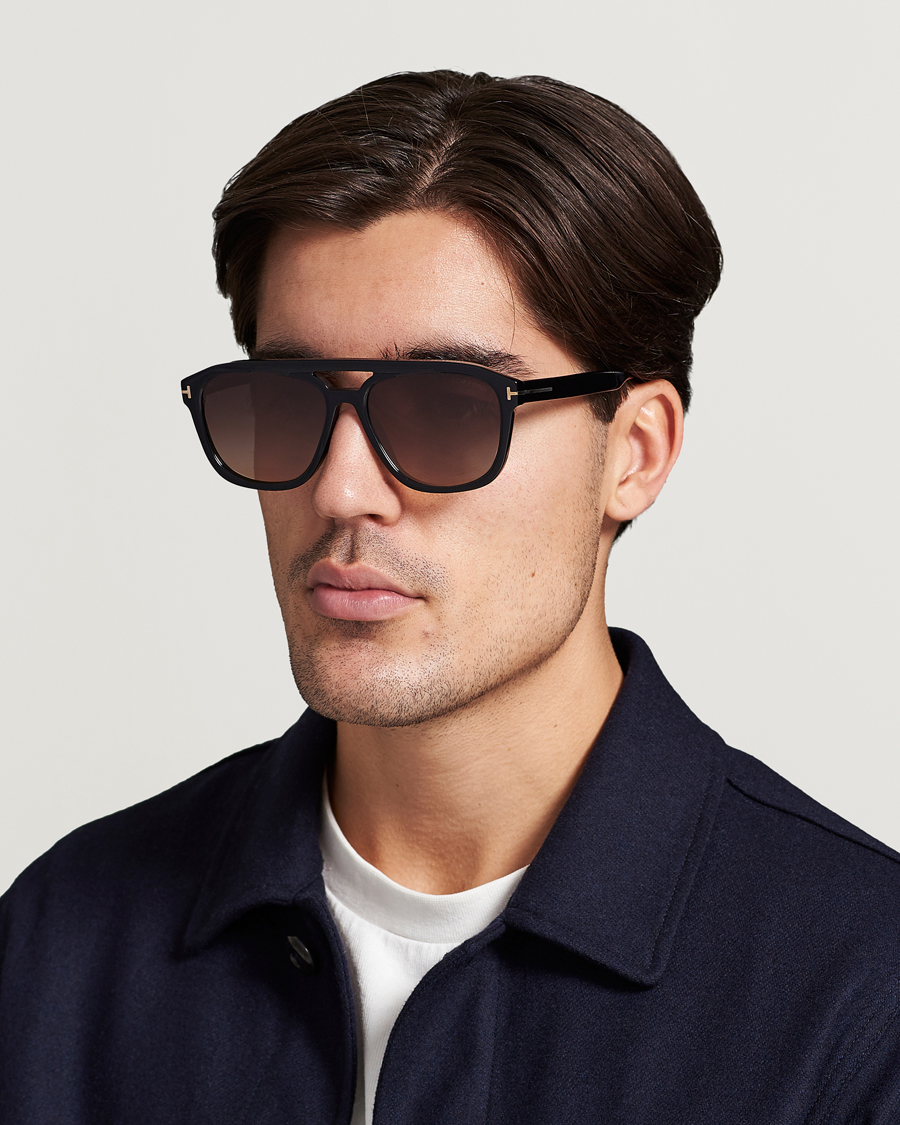 Herren |  | Tom Ford | Gerrard FT0776 Sunglasses Black/Gradient