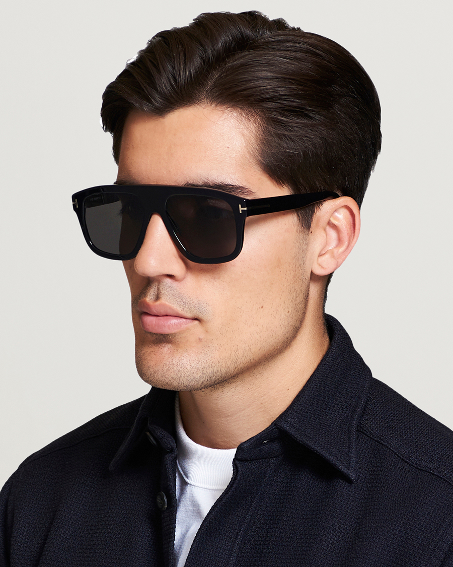 Herren | Tom Ford Thor FT0777 Sunglasses Black/Polarized | Tom Ford | Thor FT0777 Sunglasses Black/Polarized