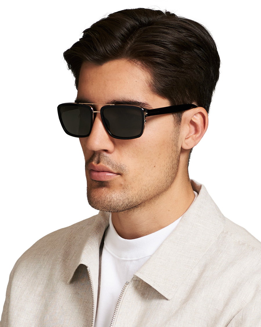 Herren | Tom Ford Anders FT0780 Sunglasses Black/Polarized | Tom Ford | Anders FT0780 Sunglasses Black/Polarized