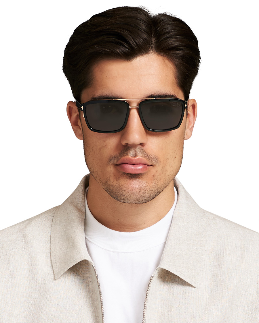 Herren | Tom Ford Anders FT0780 Sunglasses Black/Polarized | Tom Ford | Anders FT0780 Sunglasses Black/Polarized