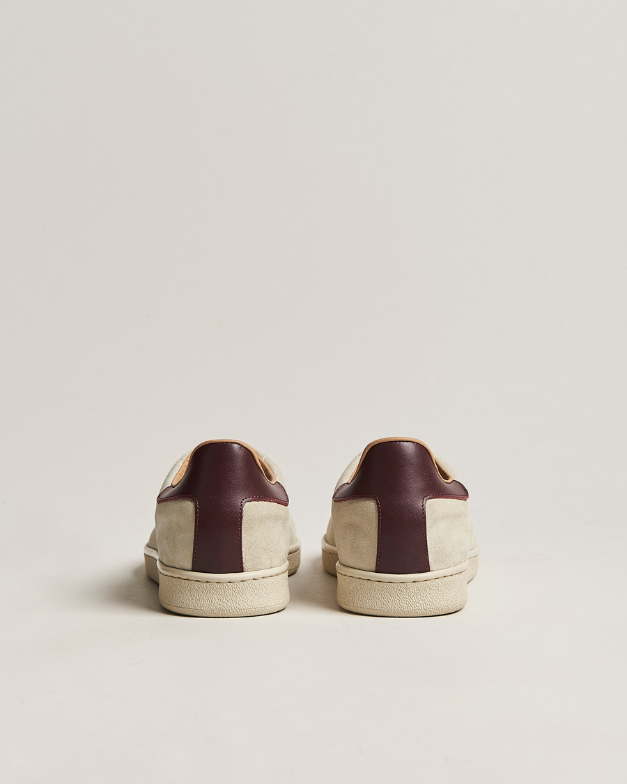 Herren | Sweyd TI Sneakers Crema Suede/Wine | Sweyd | TI Sneakers Crema Suede/Wine