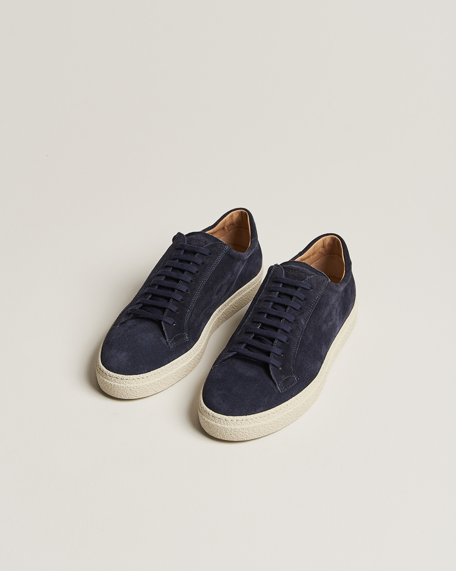 Herren |  | Sweyd | 054 Sneakers Seppia Blue Suede