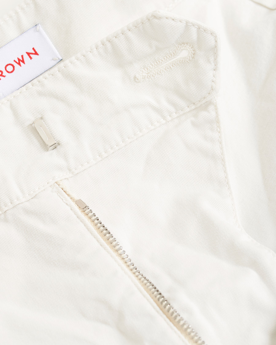 Herren | Shorts | Orlebar Brown | Bulldog Cotton Twill Shorts Chalk