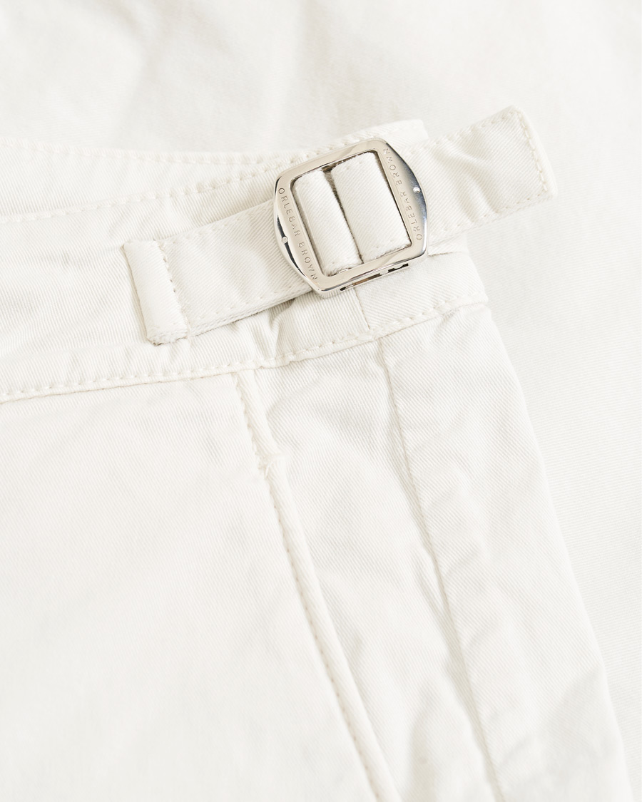 Herren | Shorts | Orlebar Brown | Bulldog Cotton Twill Shorts Chalk