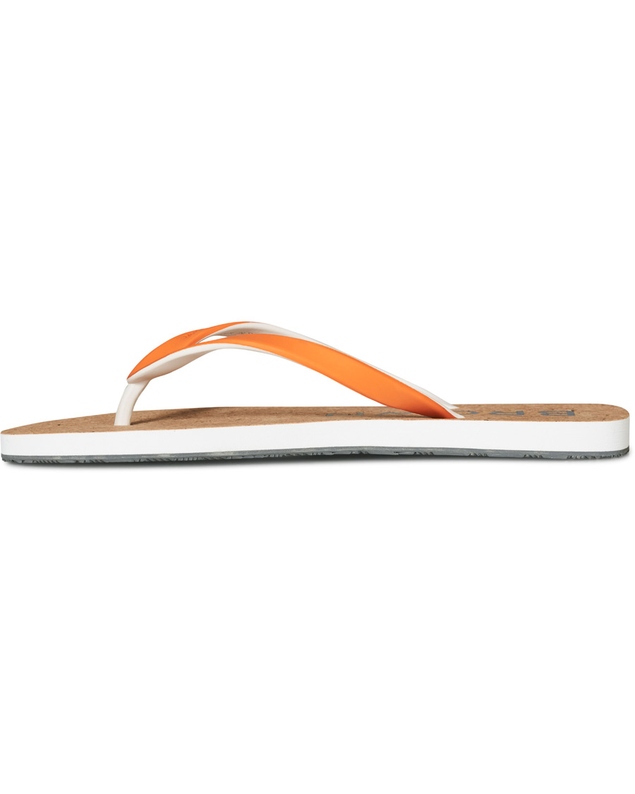 Herren | Orlebar Brown Haston Cork Flip Flops Clementine | Orlebar Brown | Haston Cork Flip Flops Clementine