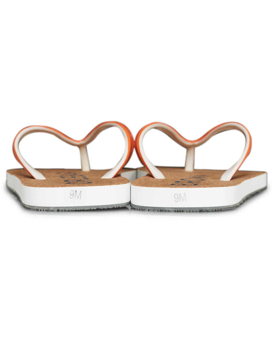 Herren | Orlebar Brown Haston Cork Flip Flops Clementine | Orlebar Brown | Haston Cork Flip Flops Clementine