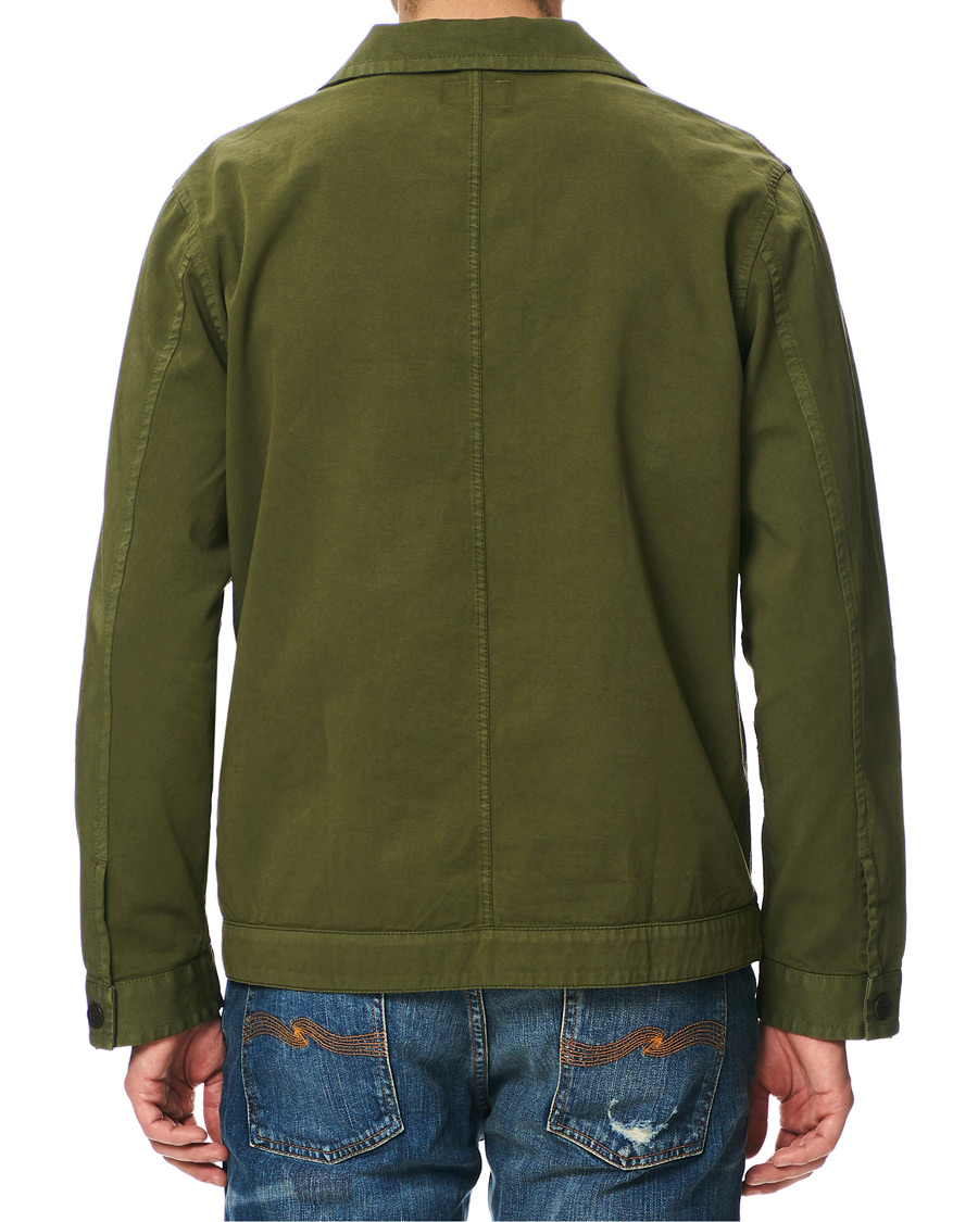 Herren | Hemden | Nudie Jeans | Colin Utility Overshirt Green