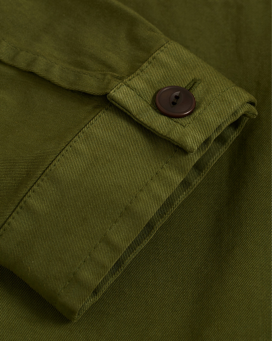 Herren | Hemden | Nudie Jeans | Colin Utility Overshirt Green