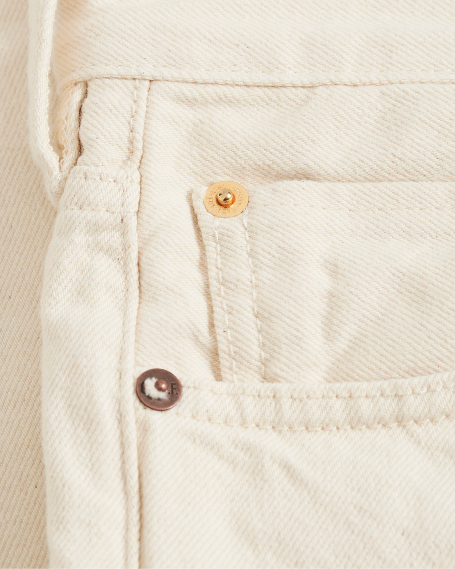 Herren | Jeans | C.O.F. Studio | M7 Tapered Stretch Jeans Cotton Beige